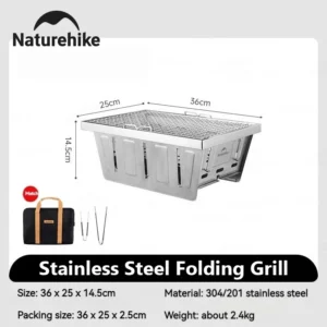 Barbecue Grill with Tongs